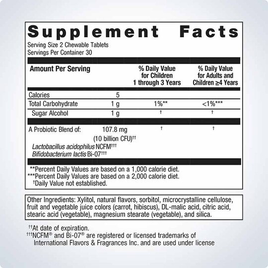 UltraFlora Kids Probiotic, MGS